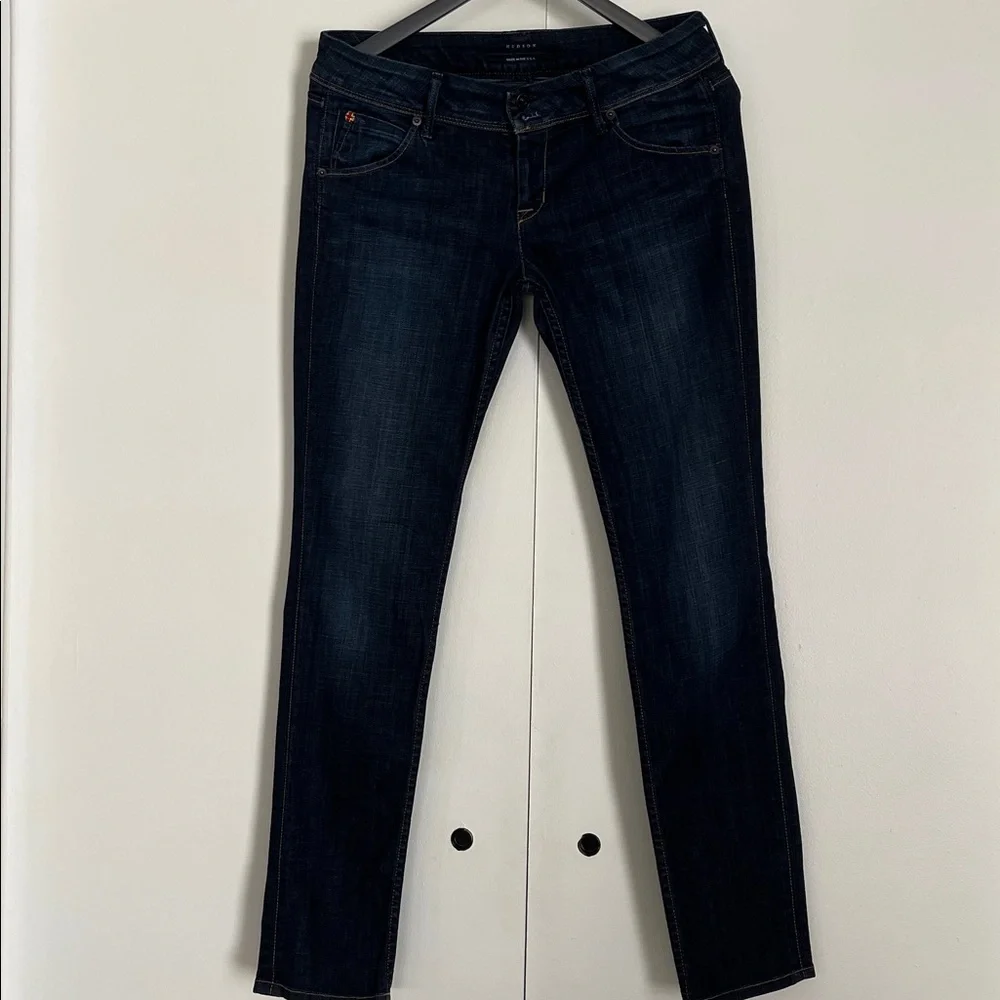 Hudson Jeans Dark Blue Skinny Jeans